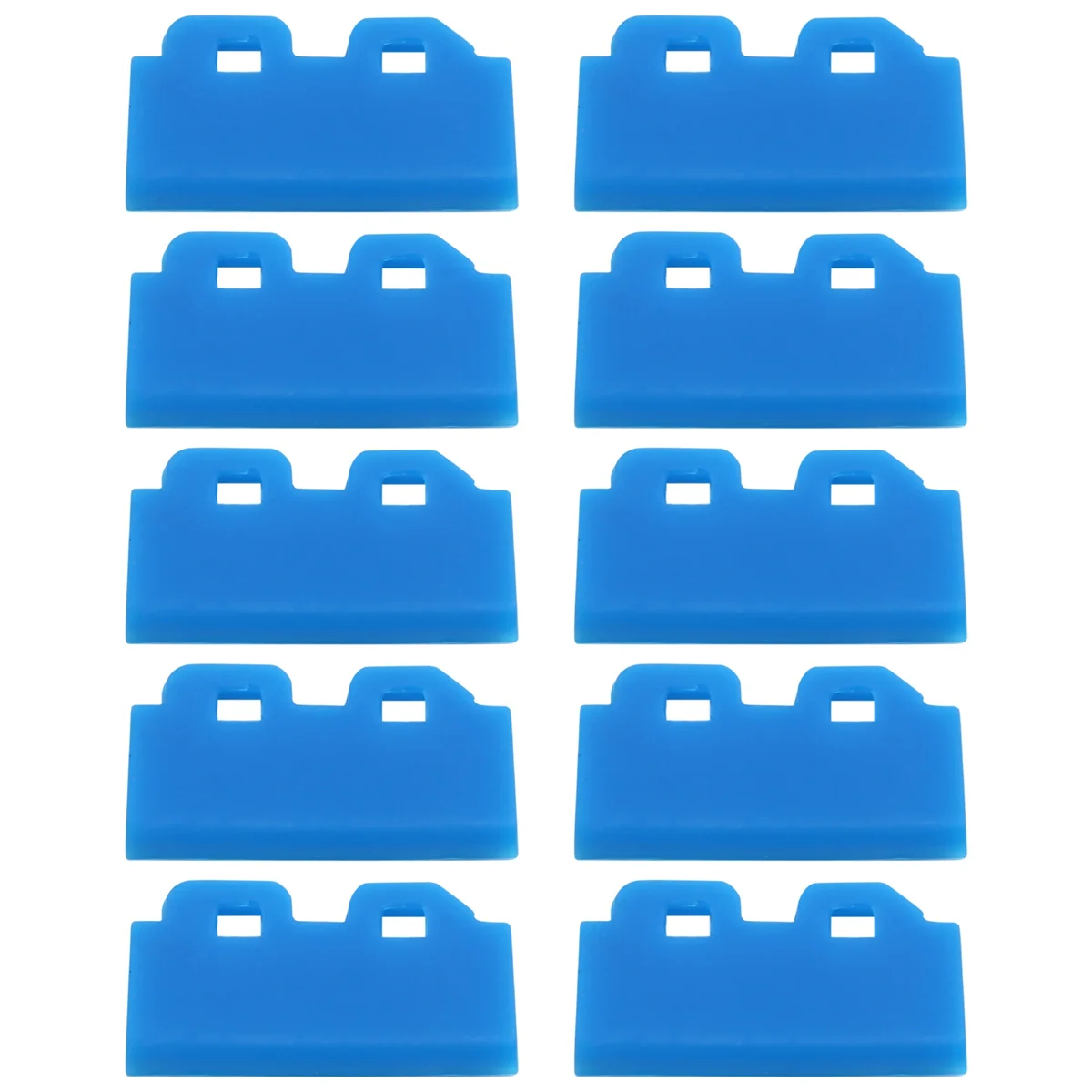 N18R Набор стеклоочистителей для принтера из 10 предметов Mutoh VJ1204/1604/2606, для печатающих головок DX5, DX7, XP600, синий