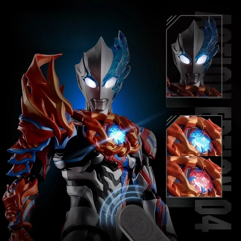 جديد حقيقي Blokees النسخة الأسطورية الترامان Blazaron Fadolan درع تجميعها المنقولة نموذج تمثال الصبي هدية عيد ميلاد