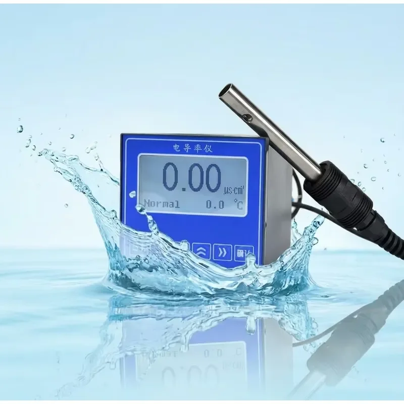 Industrial Online Conductivity Meter for Water Filtration 0-2000uS/cm Range RS485 4-20mA Output OEM ODM Customizable