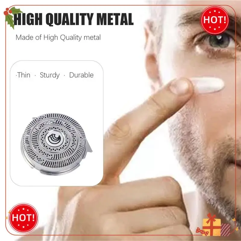 ABLE-شفرات رأس ماكينة الحلاقة قطع غيار فضية لـ Norelco HQ9 HQ9070 HQ9080 HQ8240/8260 PT920 8140XL 8150XL 8170XL