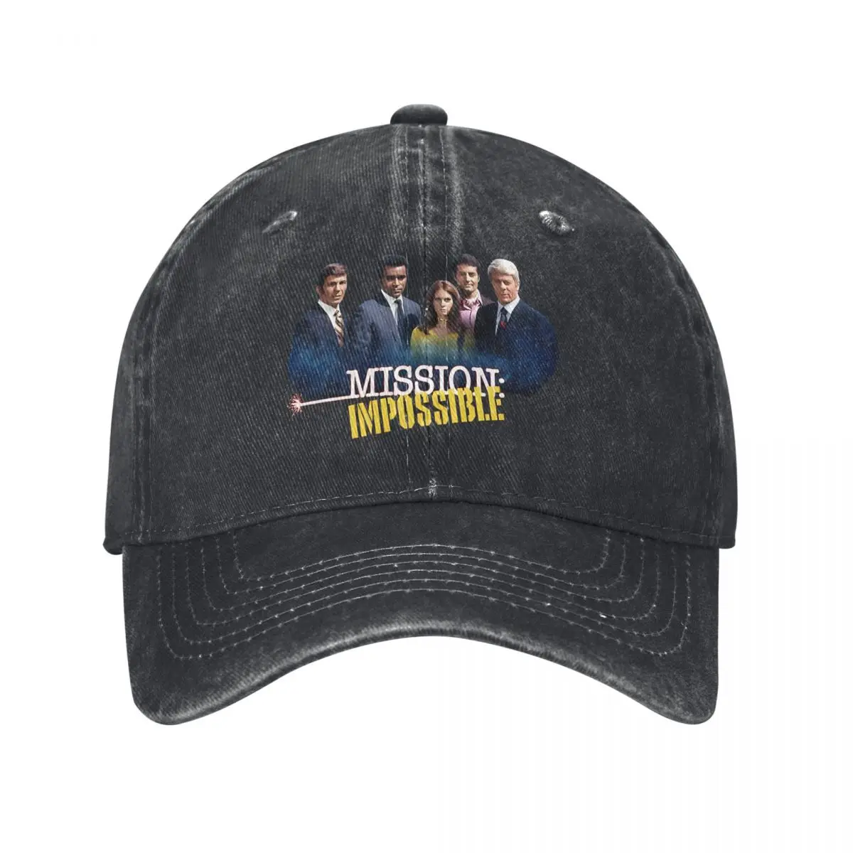 60S Cast Tribute Baseball Cap Men Hats Women Visor Protection Snapback Mission Impossible Caps