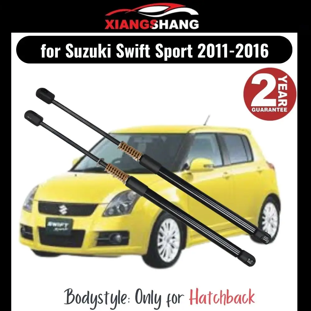 

2pcs Rear Tailgate Damper for Suzuki Swift Sport (ZC32S) 2011-2016 Hatchback WITH SPRING Trunk Boot Gas Charged Gas Struts