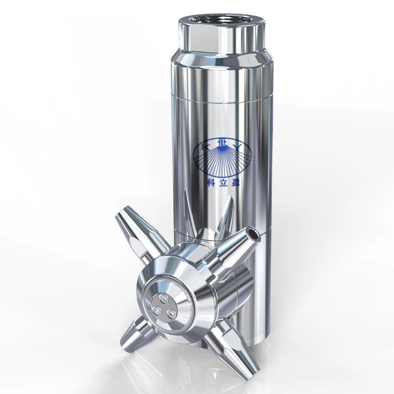 High Impact 3D Rotary Tank Washer, 360 Degree Spray Nozzle For Vessel, Storage Tank & Reactor Cleaning