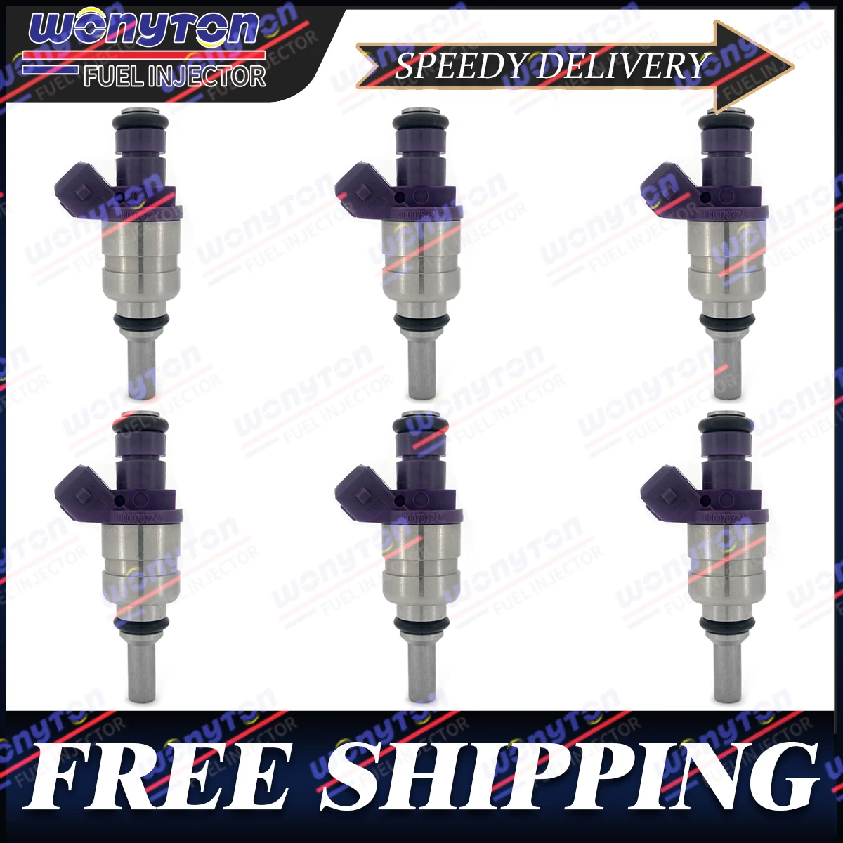 

Набор из 6 топливных форсунок 0000787249 400CC, подходит для Mercedes C230 2002 SLK230 2001-2004 гг.