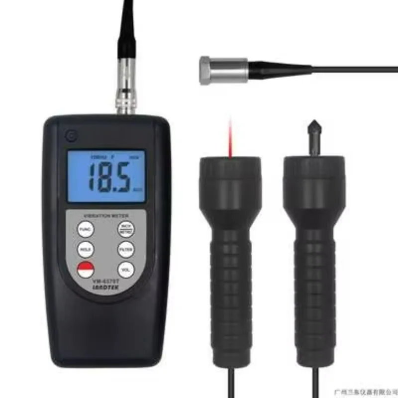 

Tachometer & Vibration Meter Vibration Analyser Handheld Tachometer VM-6370T