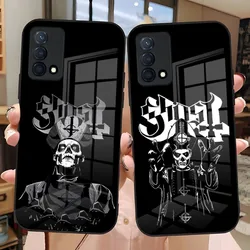 Ghost Heavy Metal Band Phone Case For Oppo Find X3 X5 Pro Reno 6 7 A55 A57 A54 A93s A94 A92s A95 One Plus 8 9 7 Glass Cover