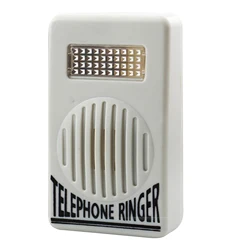 Extra-Loud Telephone Ringer Phone Ring Amplifier Ringing Help Strobe Light Bell Sound Landline Ringer Sound Ringtones