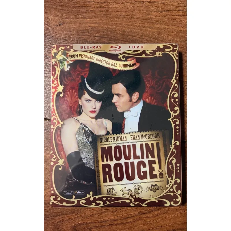 Moulin Rouge Movie BD Blu ray Disc and DVD Combo Pack