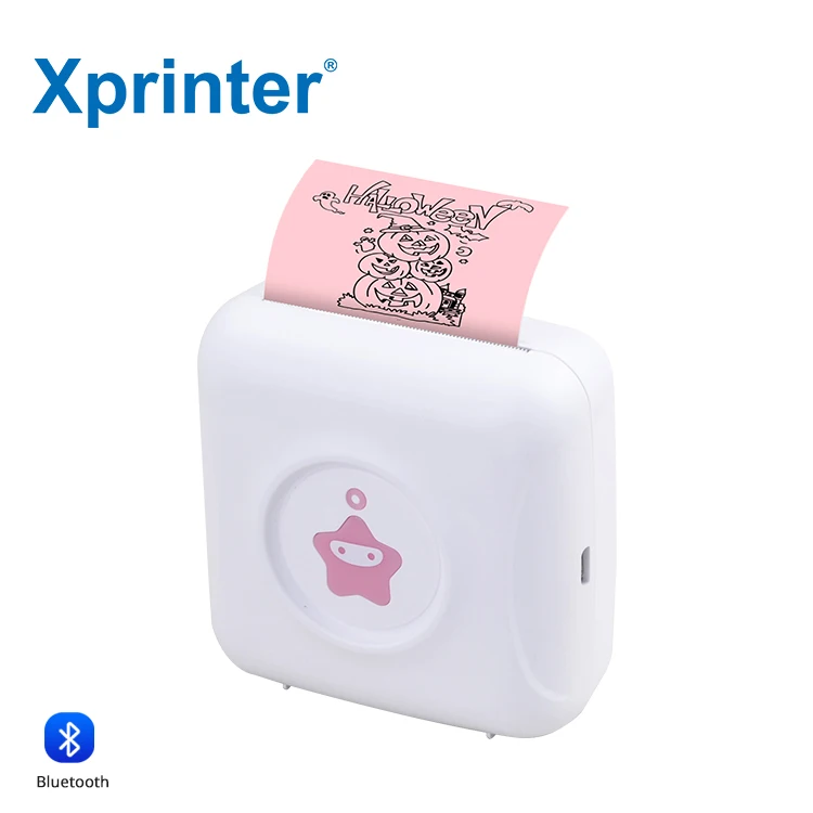 Xprinter XP-TP2 Factory Mini Photo Printer Portable Printer for Mobile Phone Wireless Inkless Printer