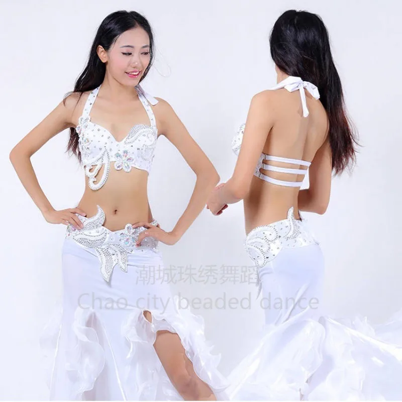 تخصيص هالوين الرقص الشرقي مجموعة ممارسة الرقص أداء زي مثير تنورة كبيرة ملابس الرقص الغريبة السامبا أزياء تنكرية