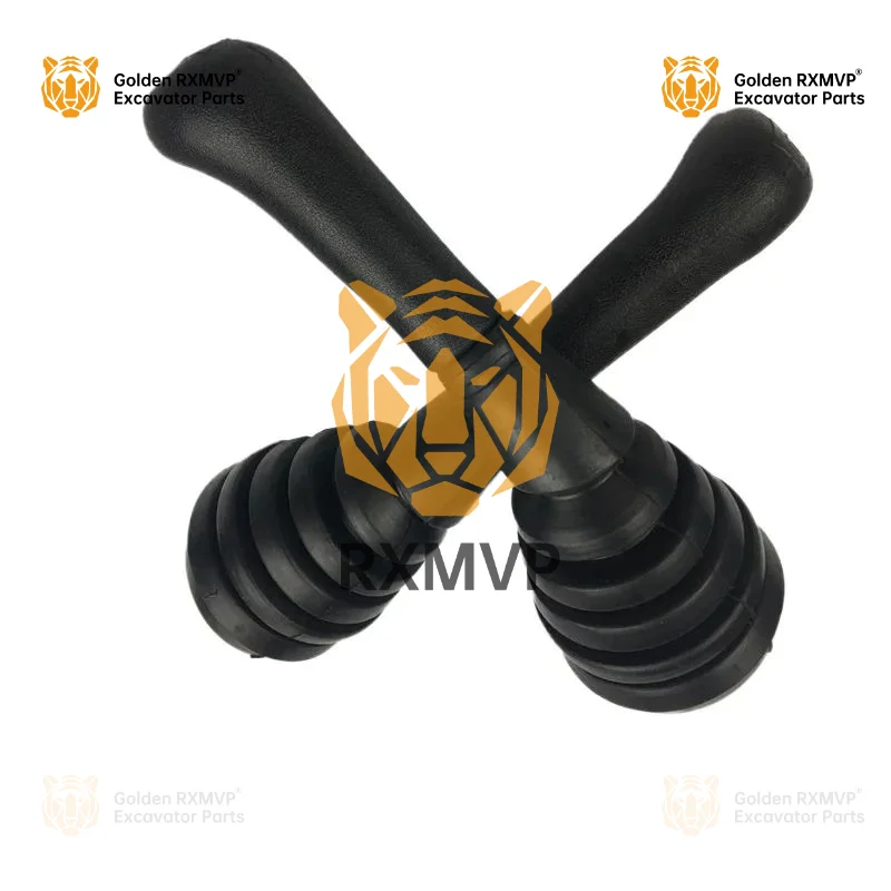 For Cat E312 320V1V2 old model operating handle dust cover operating rod rubber cover decorative parts excavator accessories