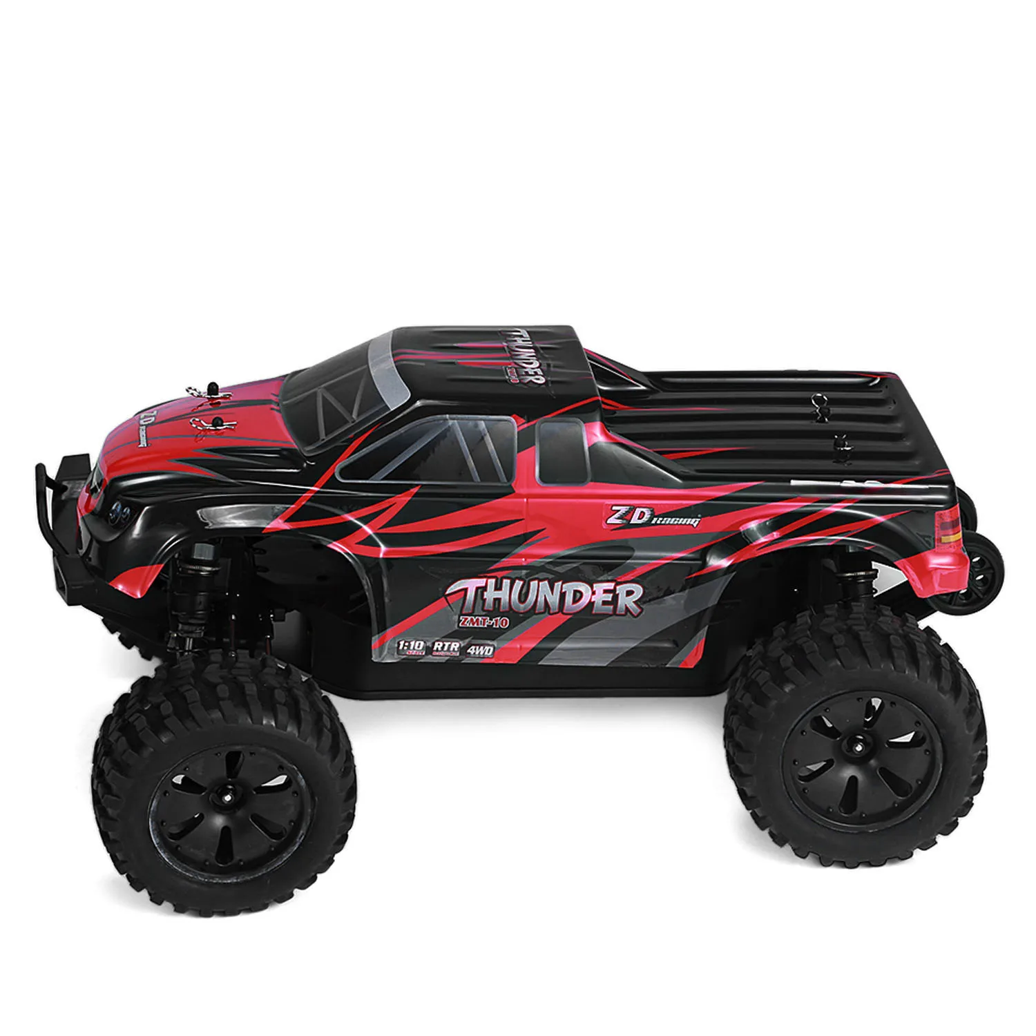 

Toy 9106-S ZD Racing Cars 1/10 10427-S2 4WD Remote Control Monster Truck Electric Wheelie Bar Version Gifts RC Off Road Vehicle