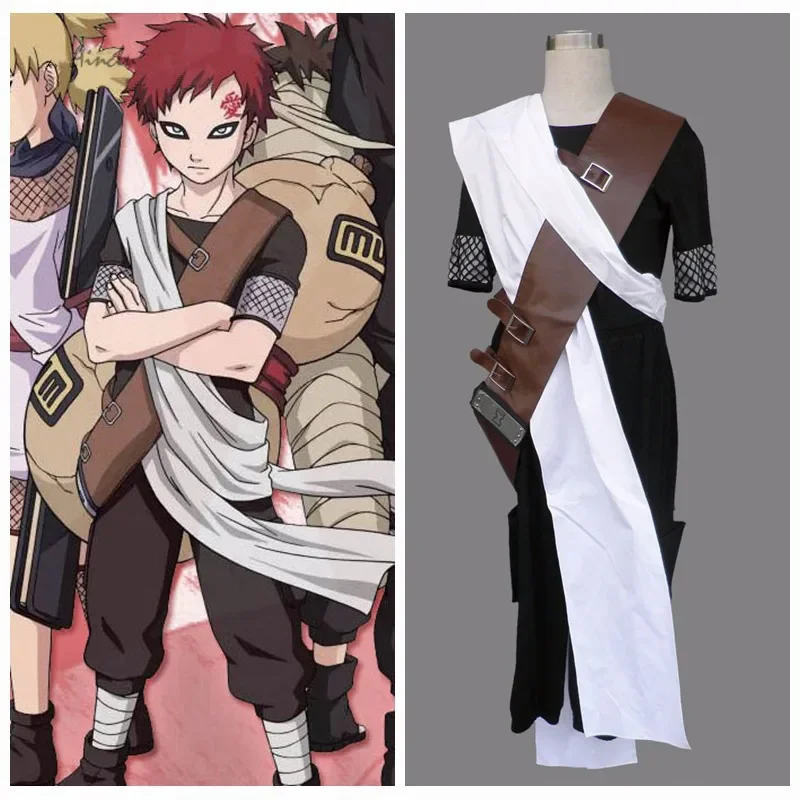 

Ainclu Free Shipping Anime Product Top Selling Anime Cosplay Sabaku No Gaara Costume Halloween Costumes