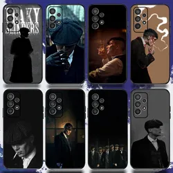 Thomas Shelby Peaky Blinders Phone Case For Samsung S24,S21,S22,S23,S30,Ultra,S20,Plus,Fe,Lite,Note,10,9,5G Black Soft Cover