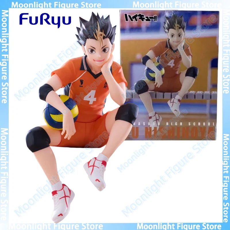 In Stock FuRyu Yu Nishinoya Instant Noodle Press Desktop Cute Doll Anime Action Figure Toy Gift Model Collection