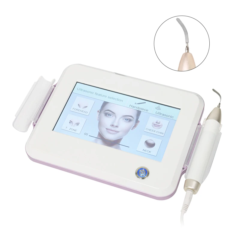 Newly Developed Deep Cleansing Beauty Device Exfoliating Blackhead and Acne Knife Scrubber Targets Clogged Pores on Face Nose