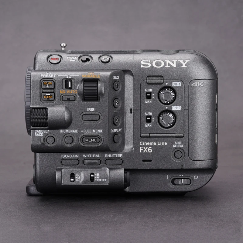 สําหรับ SONY FX6 กล้องสติกเกอร์ผิวป้องกัน DecalVinyl Wrap ฟิล์ม Anti-Scratch Protector Coat