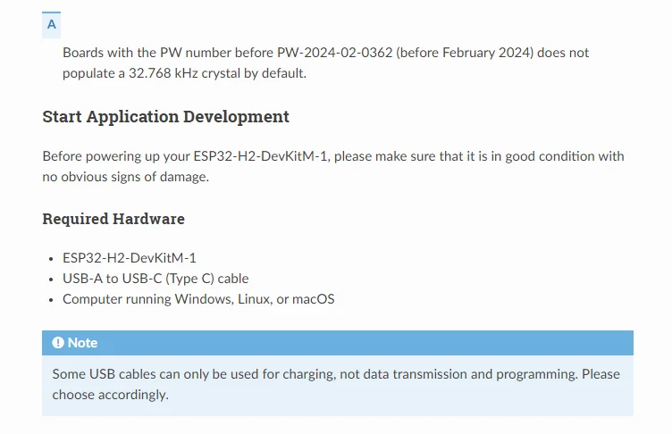 ESP32-H2-DevKitM-1 Entwicklungsboard, Original Espressif Thread/Zigbee/BLE5 Evaluation Kit – Detail 3