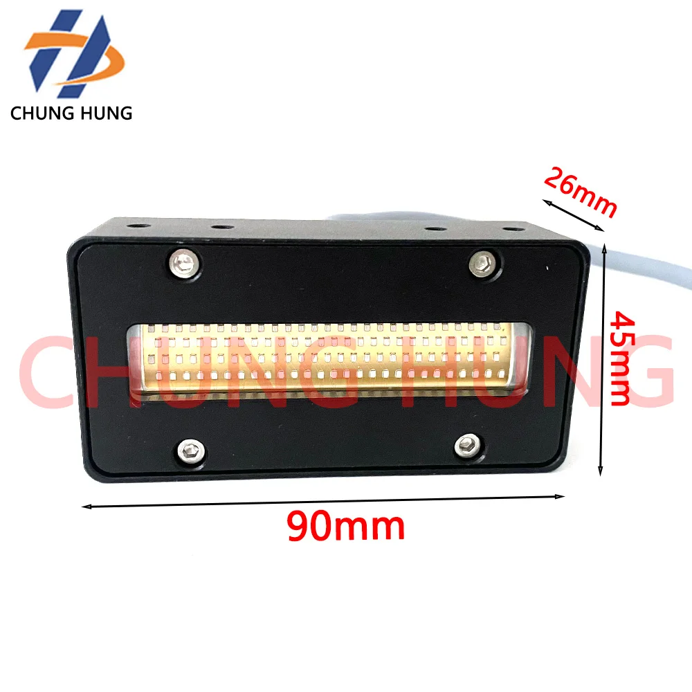 W701511A عالية الطاقة تبريد الهواء مصباح الأشعة فوق البنفسجية لإبسون i3200UV طابعة LED علاج مصباح 6045/6090 NuoCai طابعة مسطحة الأشعة فوق البنفسجية علاج مصباح #1