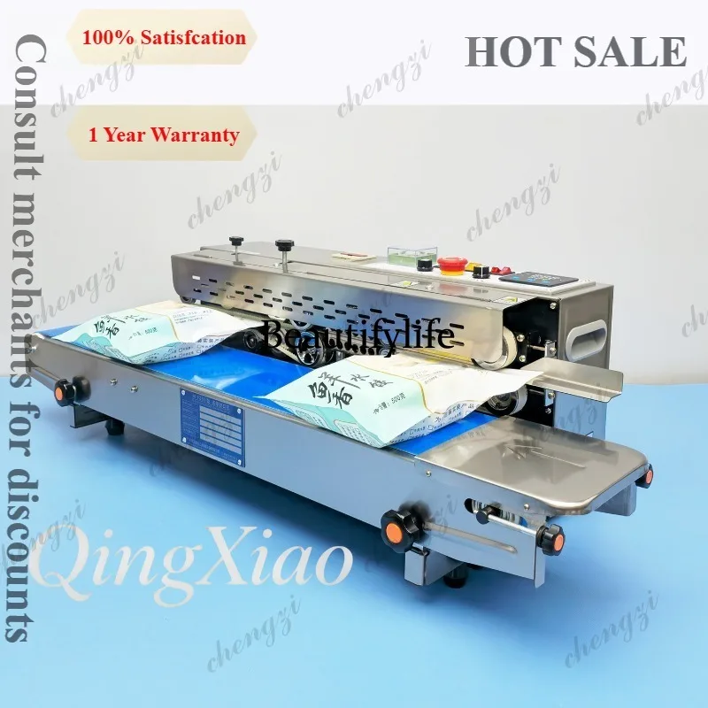 

A81 Fully Automatic Continuous Sealing Machine with Ink Wheel Printing and Heat Sealing Coding and Sealing Machine
