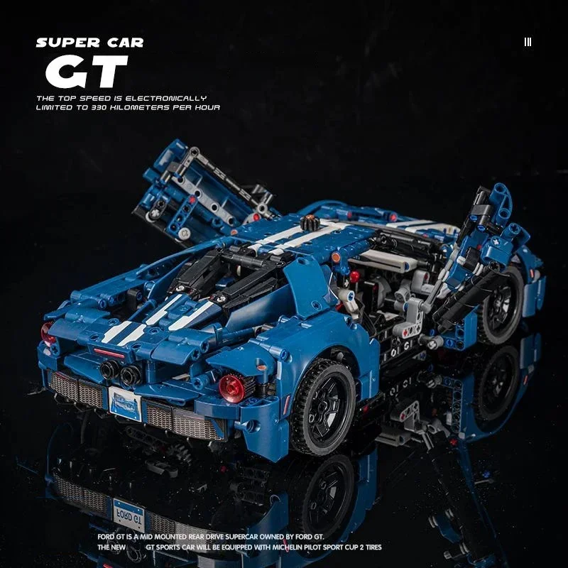 Technology Moc Technology Supercar Building Blocks Set Model Racing Car Assembly Brick Toys Suitable for Festive Gifts Christmas