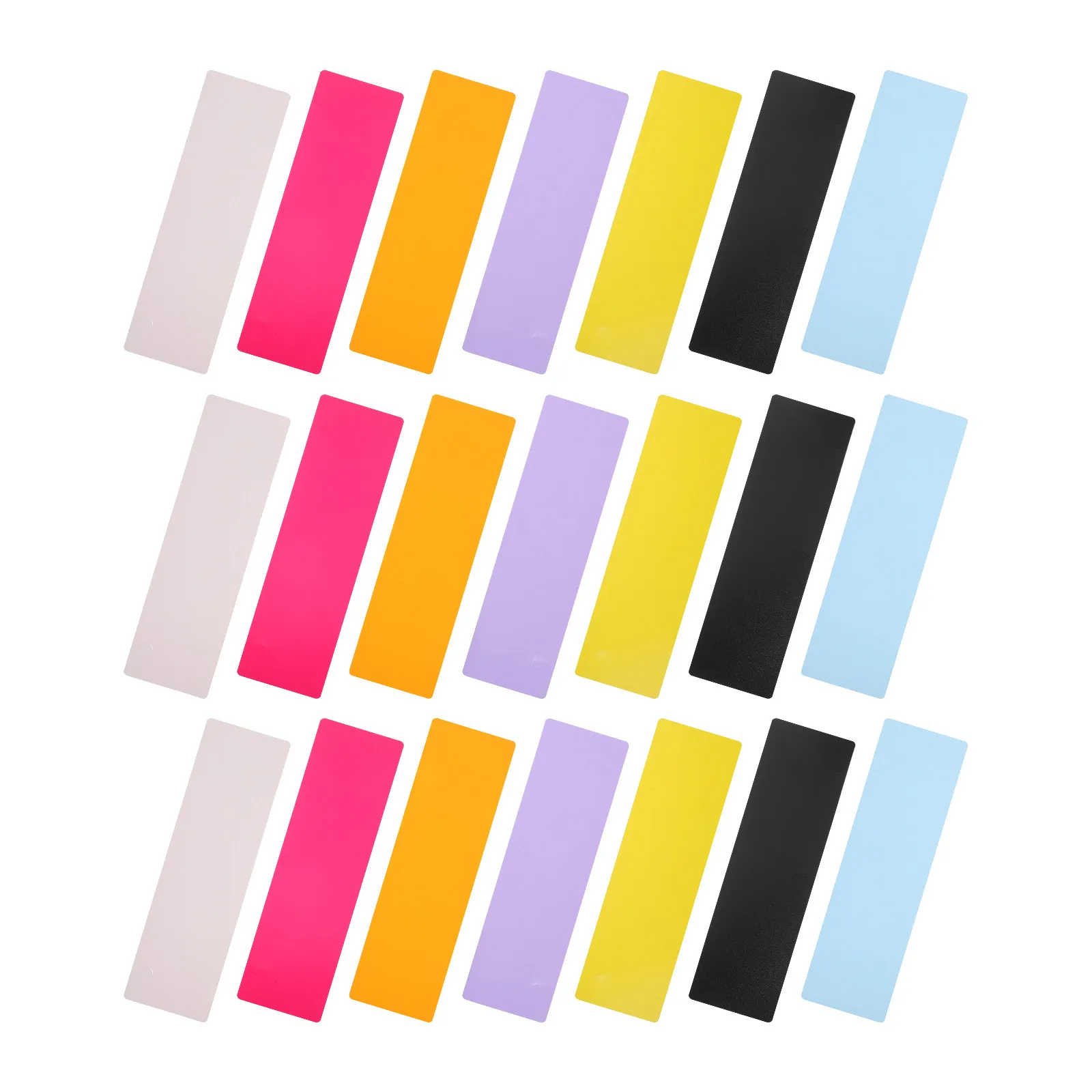 21Pcs Binder Tab Organizer For Teacher Lesson Planner Office Worker Tabs PP Divider Efficient Classification Loose