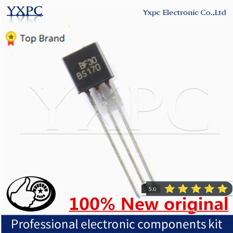 10pcs 100% New Imported Original BS250 BS107 BS107A BS170 TO-92 MOS