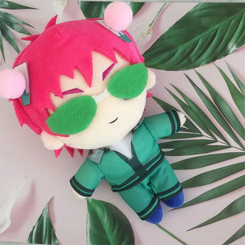 

Cartoon Saiki K Plush Doll Soft Comfortable Pillow Handsome Trendy Bedroom Sofa Desktop Ornament Fans' Best Christmas Gift