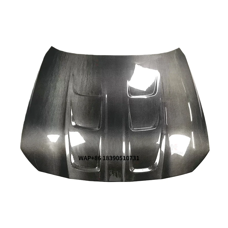 

Капот из карбона с прозрачными вставками для тюнинга BMW M3 M4 G80 G82 G83 (модель CA)