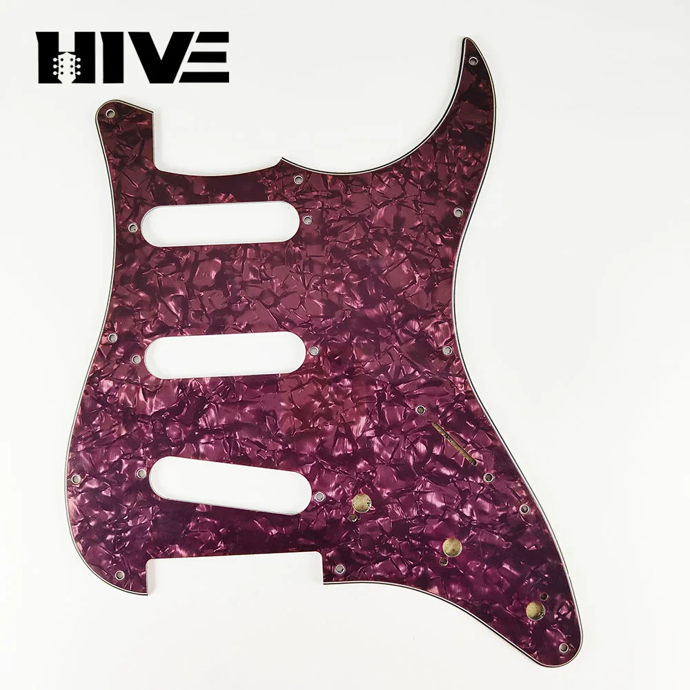1 szt. Elektryczna Gitara Płytka Ochronna Pickguard Płyta Tylna Gitary ST SQ Panel Gitarowy 9 Kolorów do Wyboru