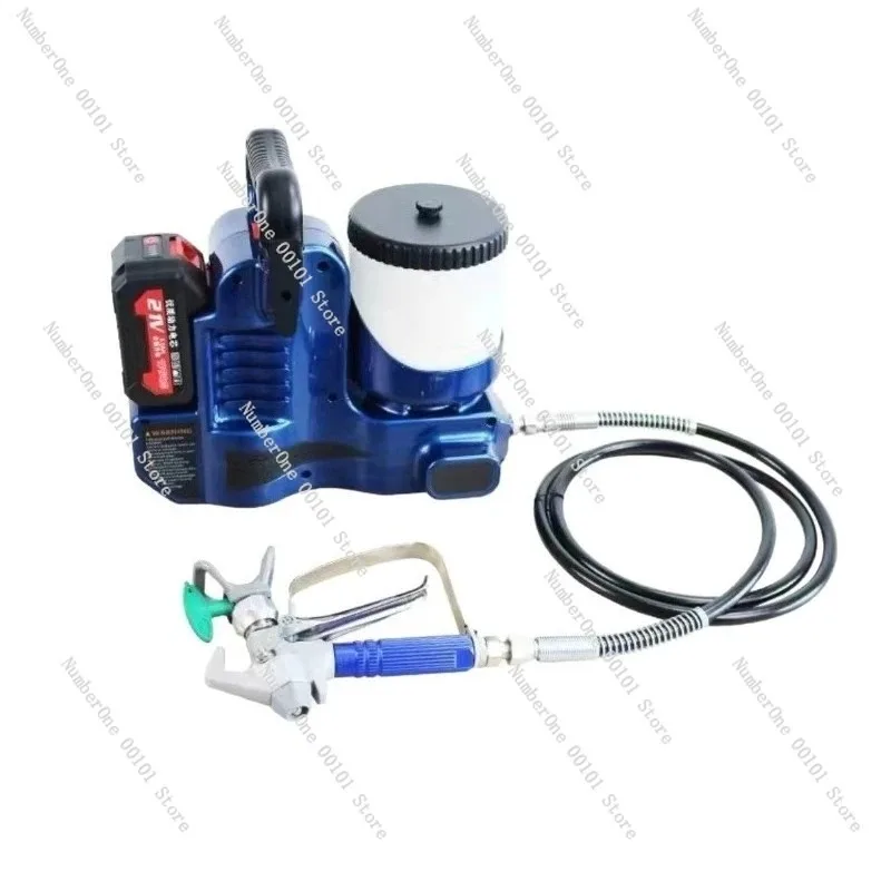 Handheld Airless Paint Sprayer, High Pressure Portable Electric with Lithium Battery for Furniture Wall Car Repair Coating