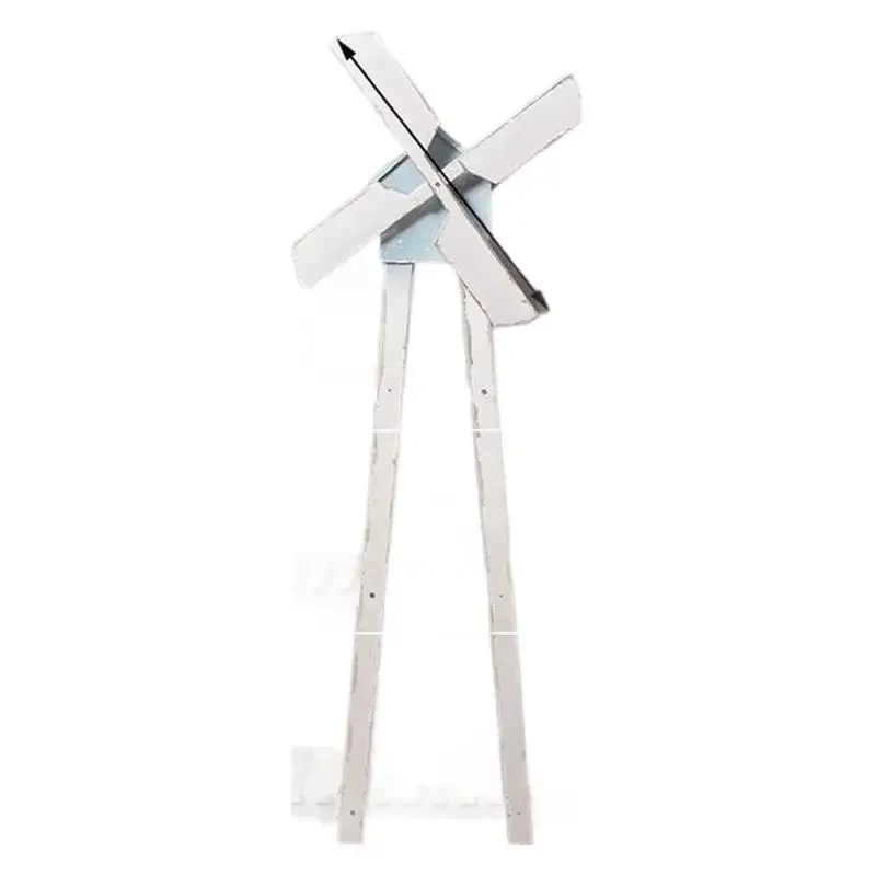 

Old pastoral garden outdoor floor-to-ceiling windmill flower stand living room balcony