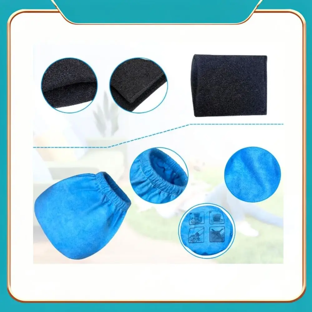 For For VRC2 Fabric Filter And For VFF21 Sponge Sleeve Kit Vacuum Cleaner Accessories Durable Replacement Parts For Cleaning