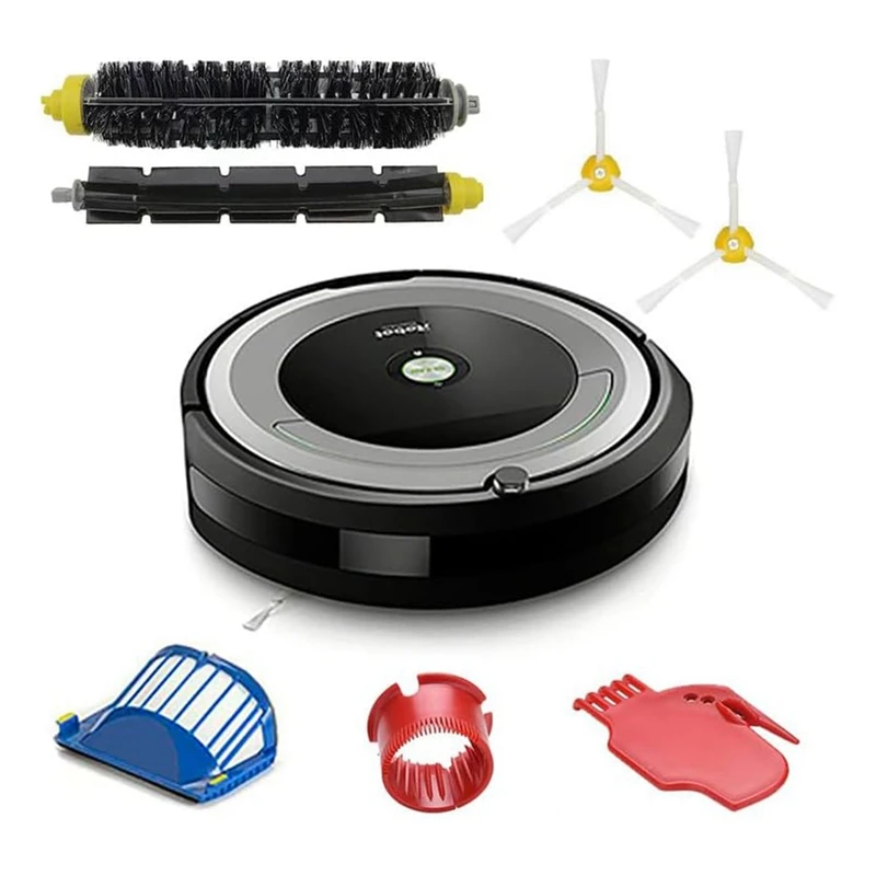 เปลี่ยนชิ้นส่วนชุดสําหรับ Irobot Roomba 600 Series 694 676 675 692 600 & 500 Series 595 585 564 หุ่นยนต์สูญญากาศ