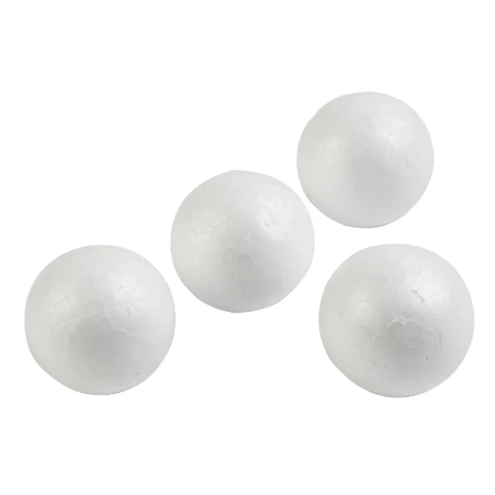 

High-quality Brand New Foam Ball Polystyrene Replacement Round Spare Parts 10pcs 50mm-100mm Accessory Christmas