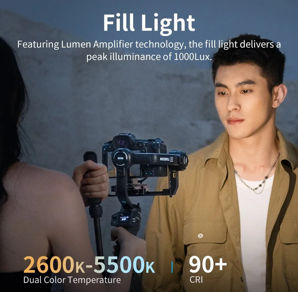 ZHIYUN Weebill 3S Weebill 3 S 3-Axis Handheld Camera Gimbal Stabilizer for DSLR Mirrorless Cameras for Canon/Nikon/Sony/Lumix