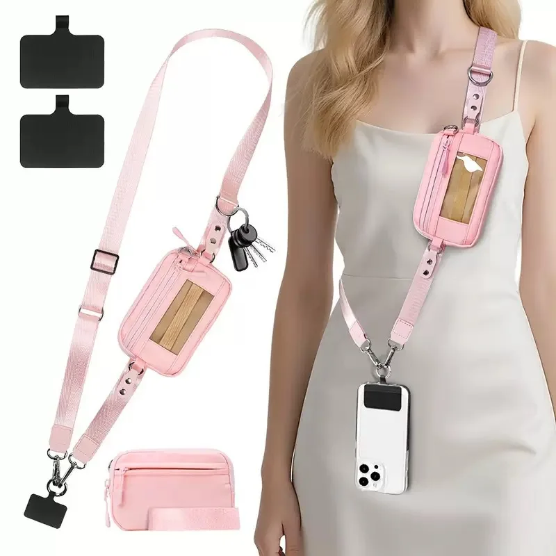 Multi functional phone bag, waterproof, sports, convenient storage, single shoulder waist hanging, dual use
