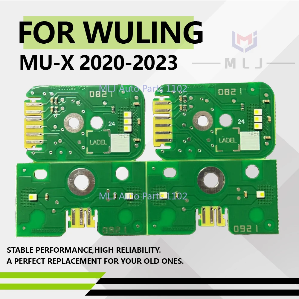 

Brand new for Wuling MU-X 2020-2023 headlights, daytime running lights, turn signals, and angel eyes