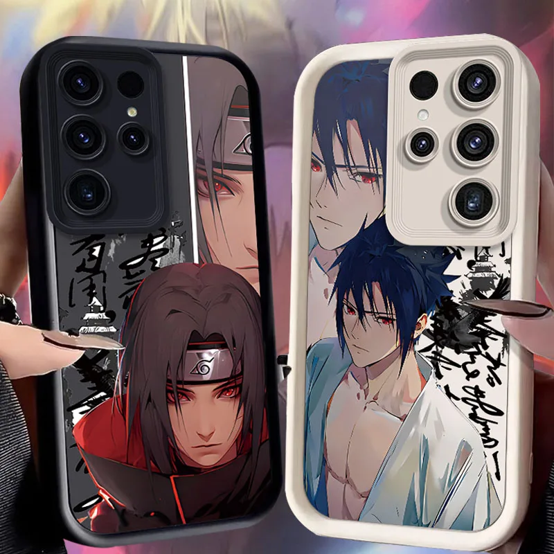 N-Narutos Phone Case for Samsung Galaxy S24 S23 S22 S21 Ultra Plus S20 FE A55 A54 A53 A52 A52S A51 A50 A50S A35 A34 Cover Funda