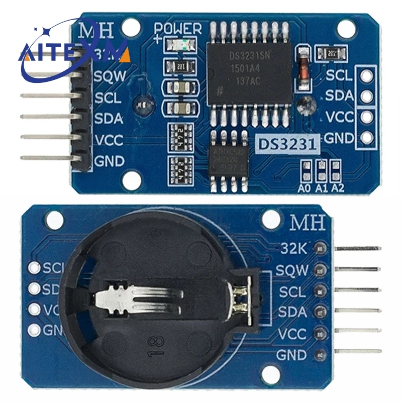 

Модуль прецизионных часов DS3231 AT24C32 IIC (без батареи), модуль памяти DS3231SN C44