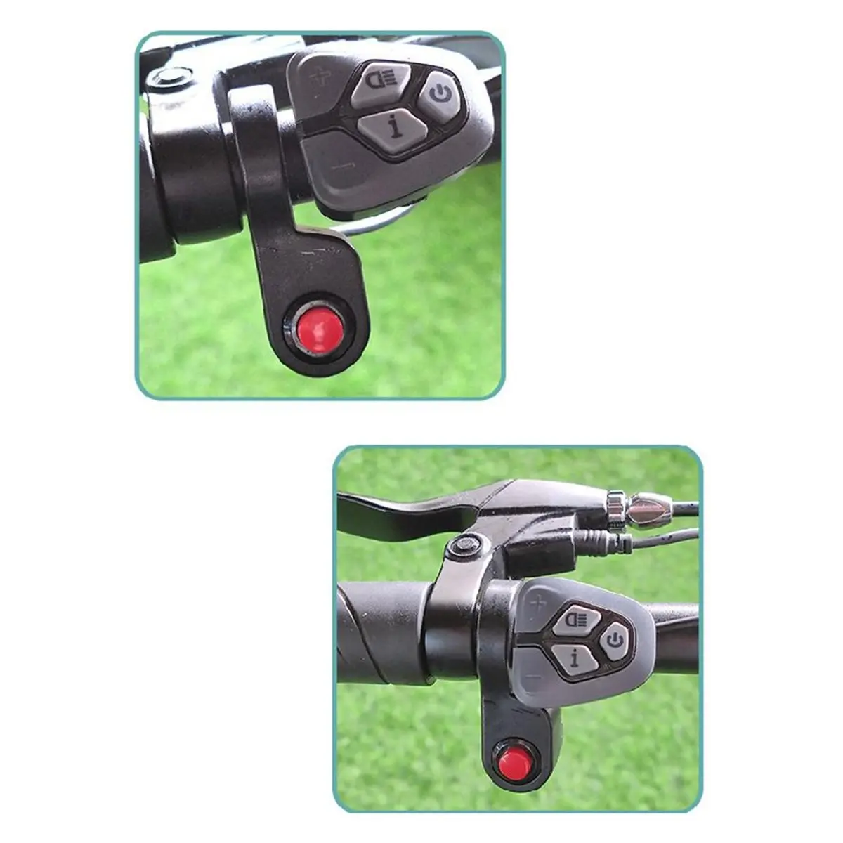 Waterproof Ebike Brake Cut-Off Switch, Handlebar Mount E-Brake Sensor for Mid-Drive Motor Electric Bicycle