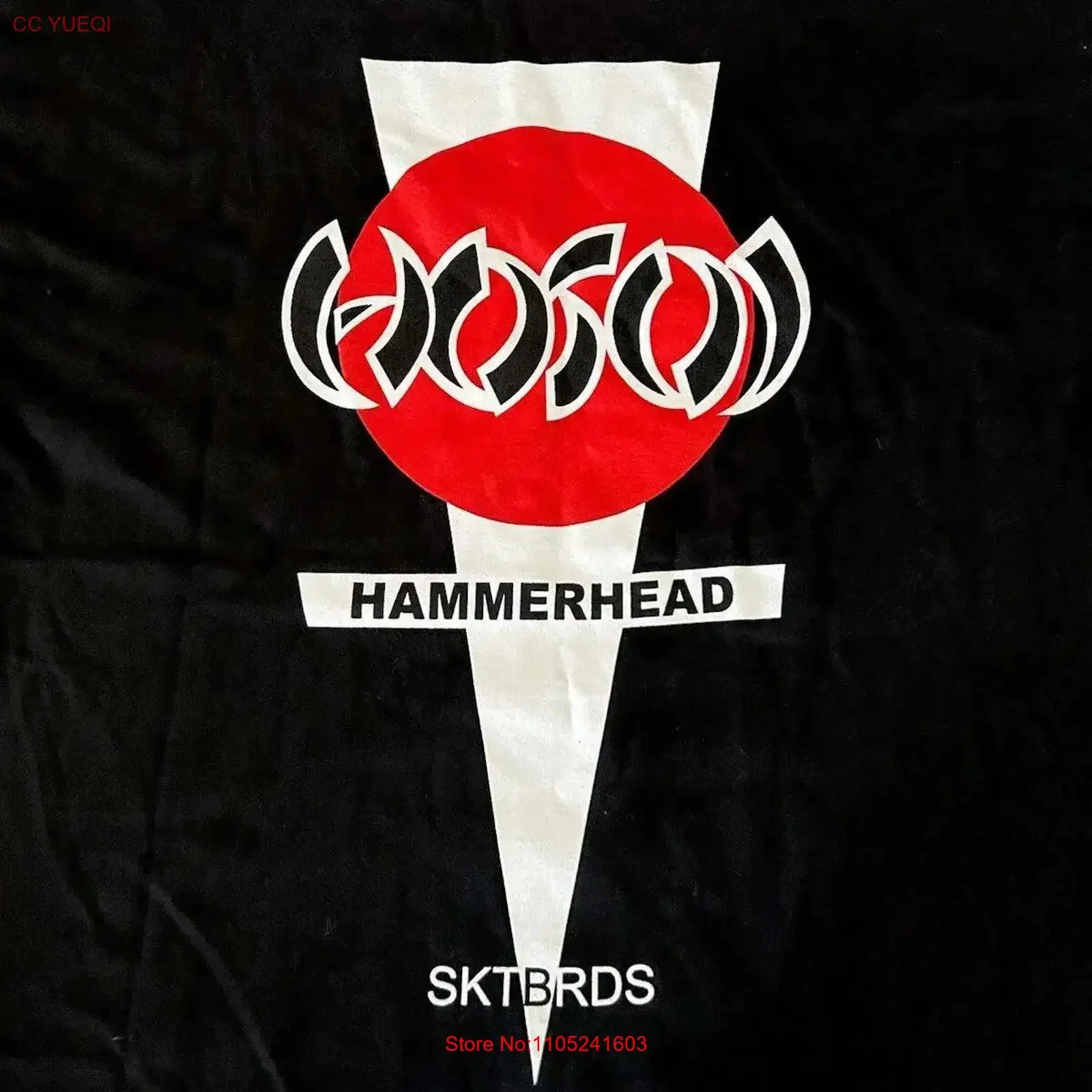 Christian HOSOI Hammerhead Skateboards T Shirt M Skate Punk Rock vintage Washed streetwear Slightly designer clothes Casual