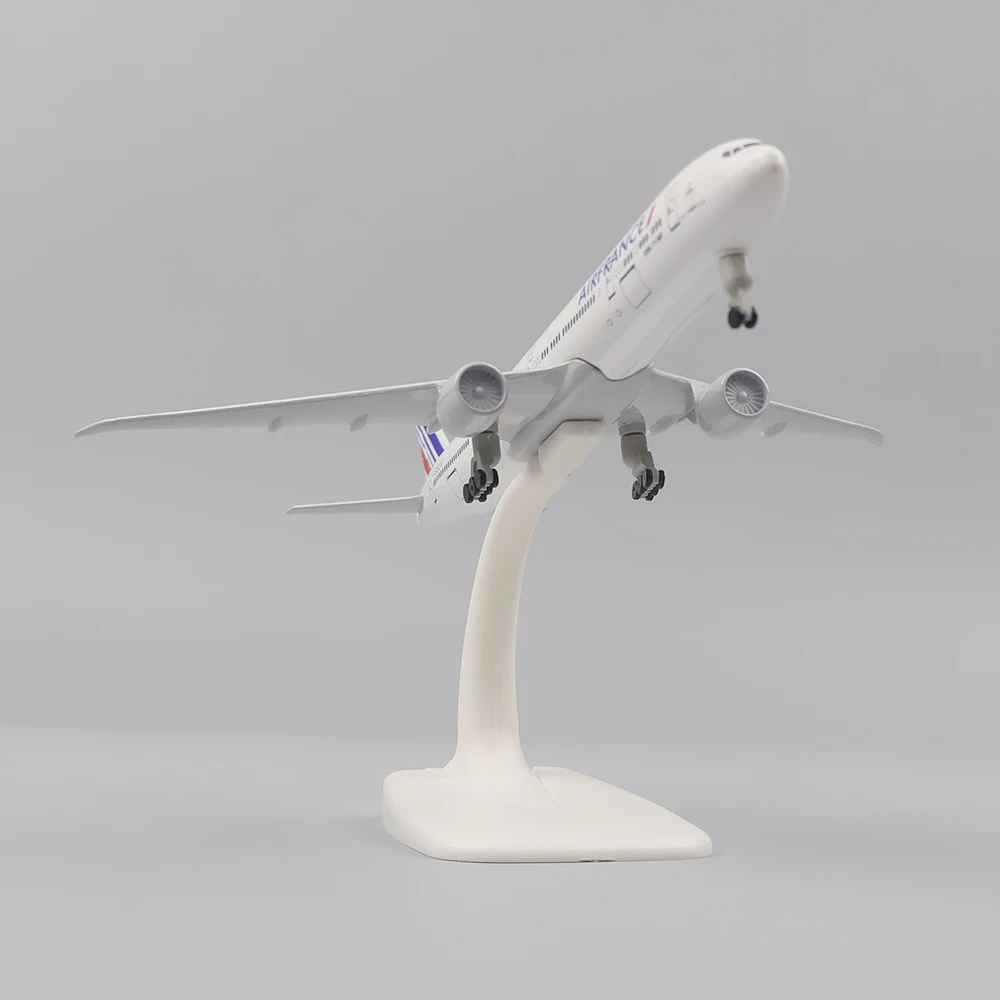 ガン付きメタルレプリカ飛行機,合金材料,航空ギフト,エアフランス,777, 20cm, 1:400, 777