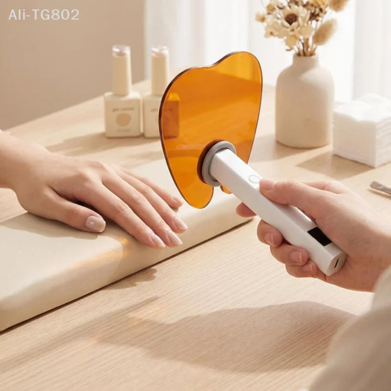 Nail Beauty Salon Devices Plastic Light-Blocking Baffle For Straight-Shaped Nail Uv Lamp Protective Goggles Anti-Blue-Light