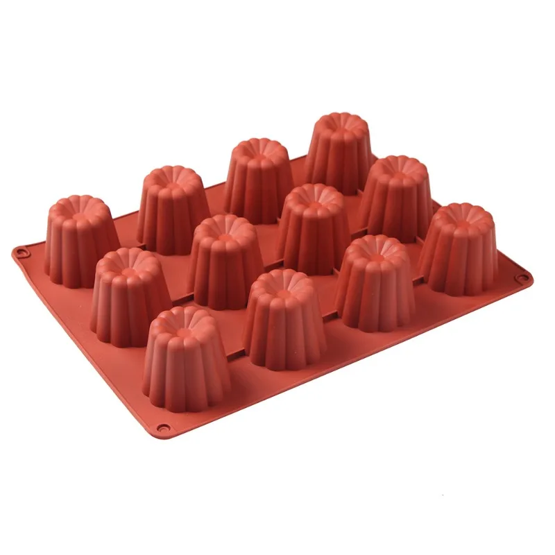 

Food Grade Silicone Molds Baking Tin Canneles Cake Pan Diy Soap Mold Cupcake Home Kitchen Bakeware Baking Tray Tools