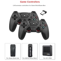 Controlador de juego doble inalámbrico de alta calidad, 2,4G, para M8/GD10/G11 Pro/X2, Joystick para teléfono Linux/Android