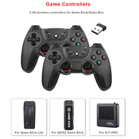 High quality 2.4G Wireless doubles game Controller For M8/GD10/G11 Pro/X2 Game Stick for Linux/Android phone gamepad Joystick