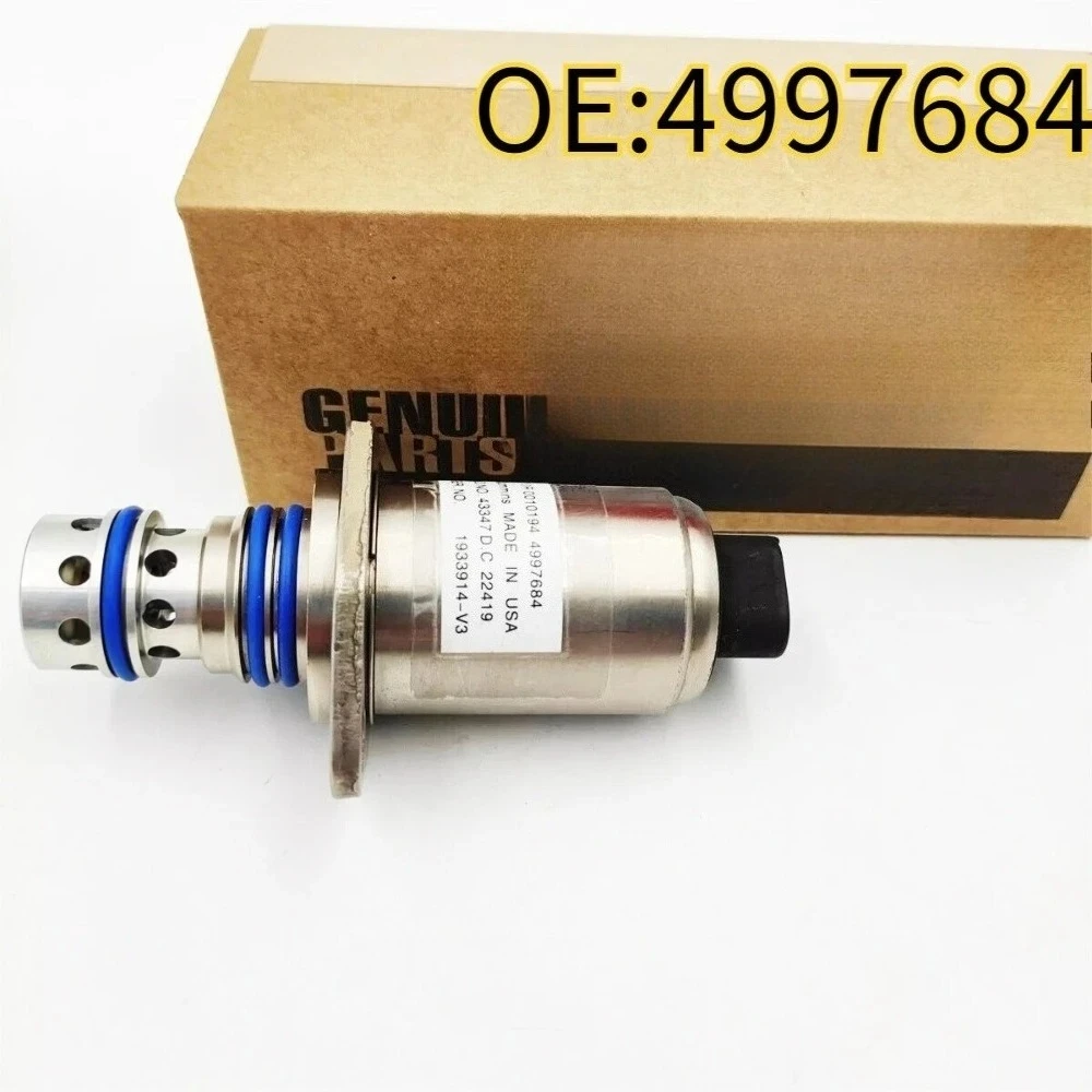 Original High Quality New For 4997684 For Cummins Engine CGE Oil Cutoff Solenoid Valve