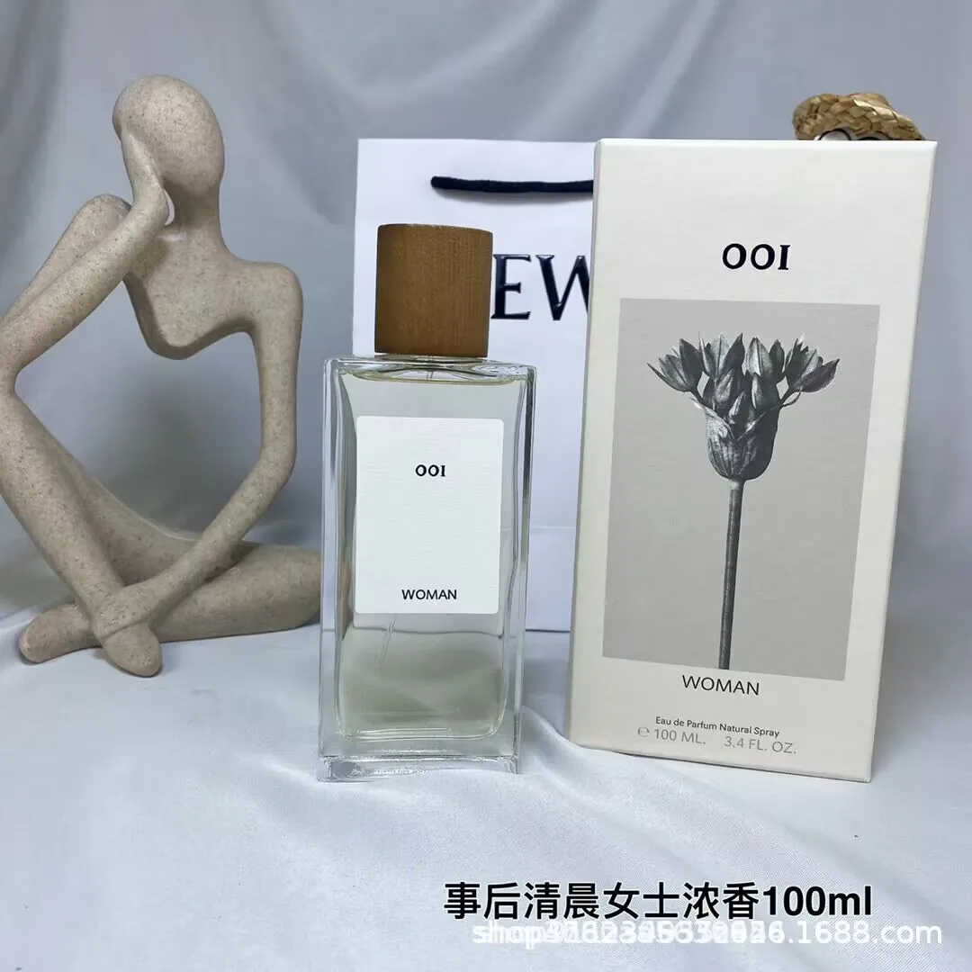 100ml Marca L Perfume OOI SOLO AURA AGUA EARTH ESENCIA AIRE para Hombre Mujer Fragancia ligera Fragancia fuerte