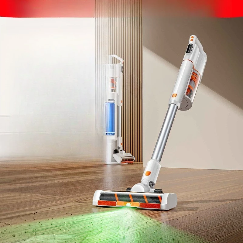 

Vacuum cleaner, hand-held self-collecting anti-winding